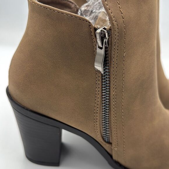Toffee Bootie heeled 7.5 NWT Justina - Bonnibel - Picture 5 of 6
